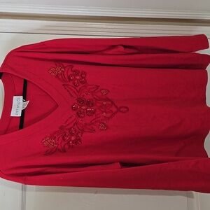 ST. studio Scarlet Embellished Blouse